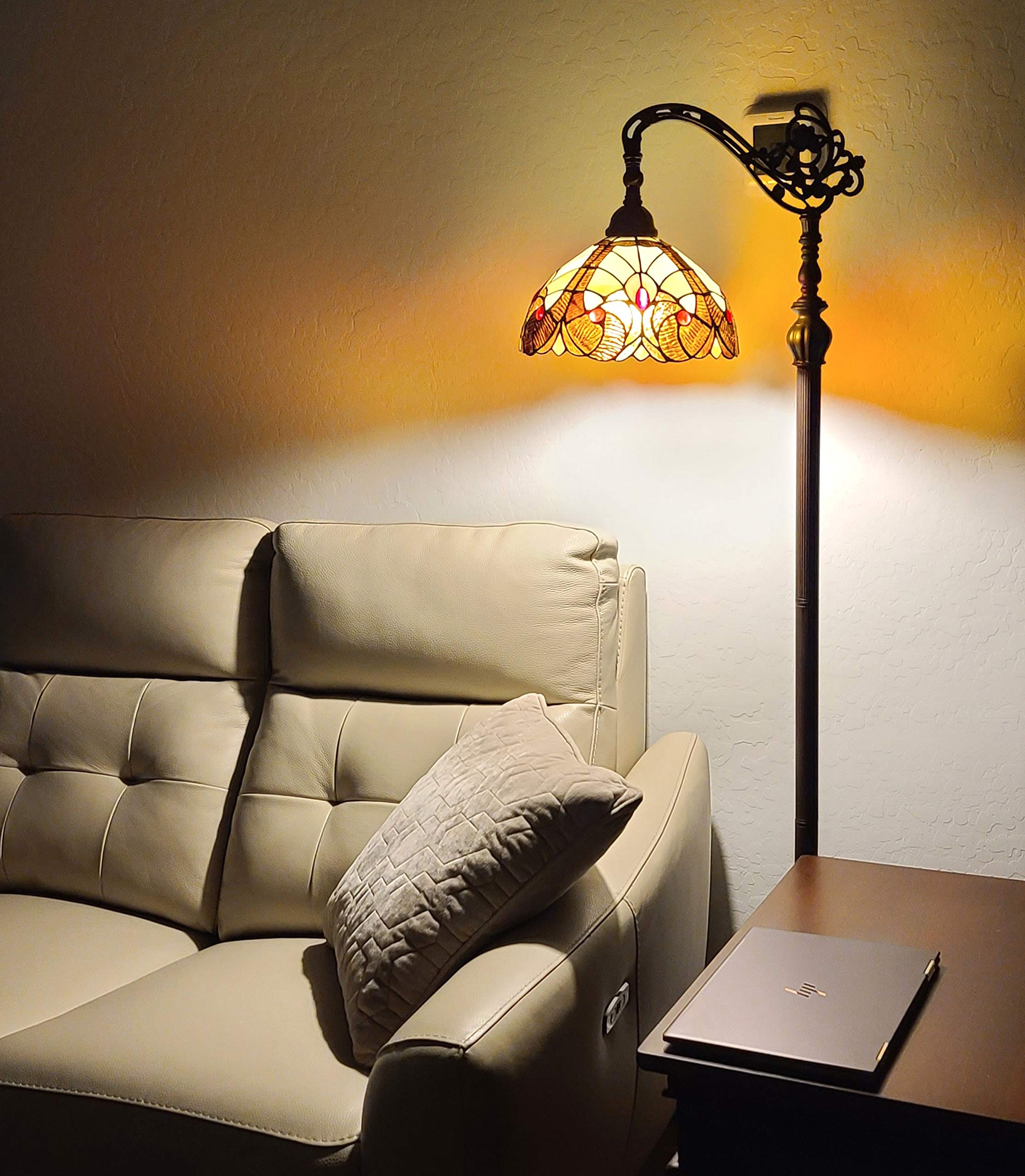 Amazon.co.jp: Amora ティファニースタイル フロアランプ アーチ